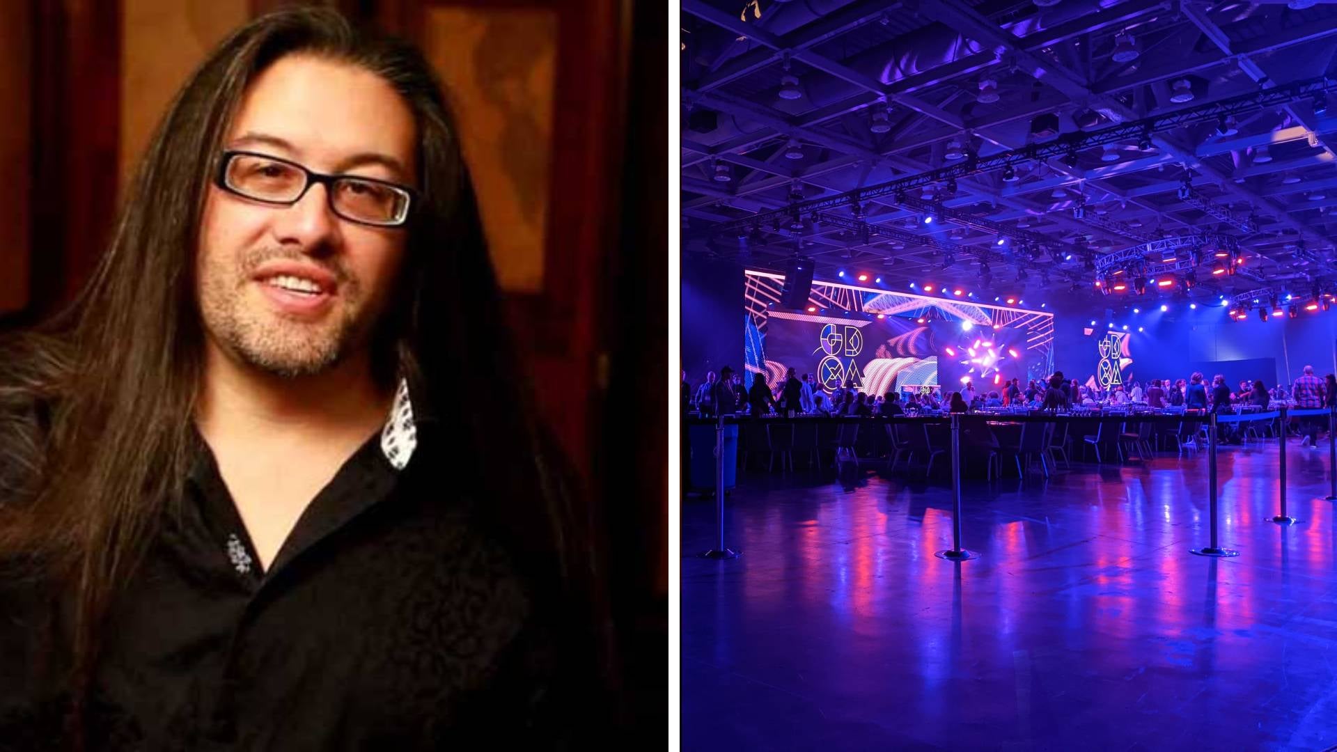 John Romero recieves lifetime achievement award